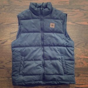 Puffy Navy Vest